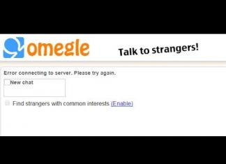 Omegle Server Connection Error Review