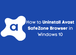 How to Uninstall Avast SafeZone Browser in Windows 10 How to Uninstall Avast SafeZone Browser in Windows 10