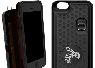 This Phone Case Can Save Your Life… Yellow Jacket iPhone 6/6S Stun Gun & Battery Case
