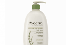 肥皂與沐浴露的區別 Daily Moisturizing Range Aveeno Daily Moisturizing Body Wash