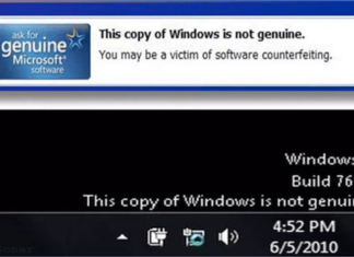 This copy of Windows is Not Genuine – How to Fix this Copy of Windows is not Genuine