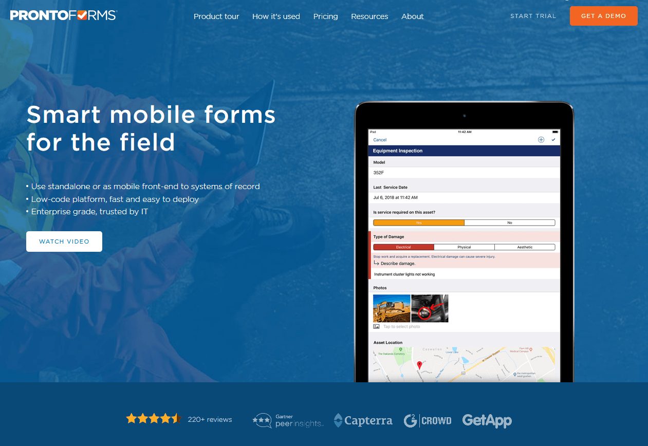 ProntoForms Mobile Forms App Solutions