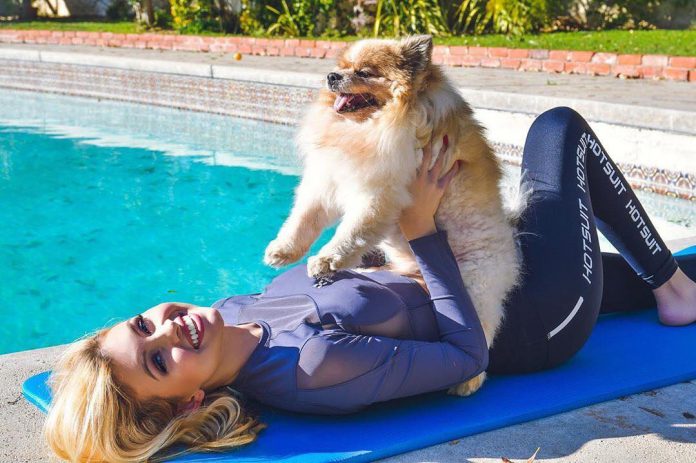 Hotsuit women's fitness long sleeve crop top sports bra premium leggings yoga pants