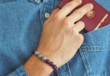 First time flying? Wear these semi-precious stone bracelets to feel comfortable!