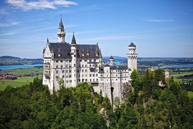neuschwanstein, castle, germany