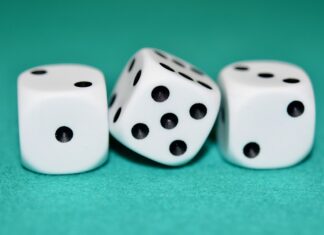 How to Win Domino Qiu Qiu? Games Dice, Of, Cube, Statistics, Color Black And White