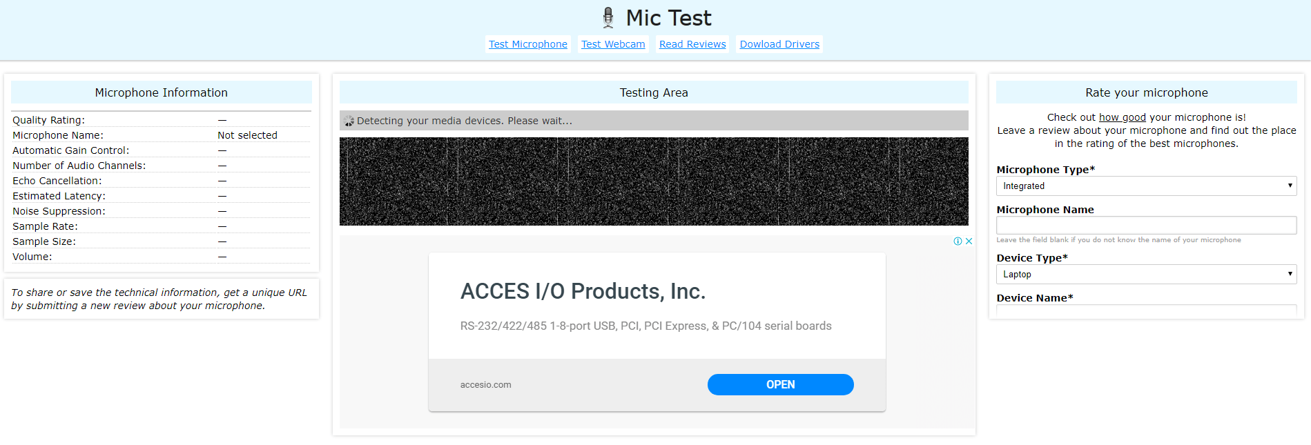 mictests.com