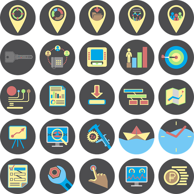 it business, icons, computers