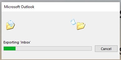 Exporting OST to PST