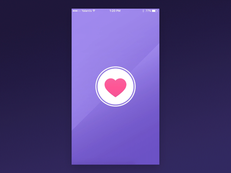 FitTrack animation for iOS