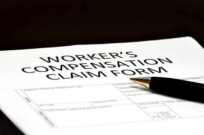 Worker's Compensation Comp Form for Claims