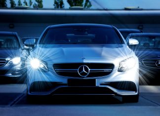 The Best Tech to Help You Avoid a Car Accident White Mercedes Benz Cars