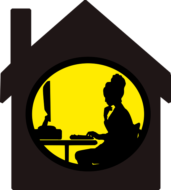 home, computer, freelance