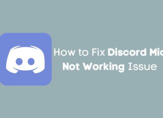 How to Fix Discord Mic Not Working Issue on Windows 10 Discord Mic Not Working Issue
