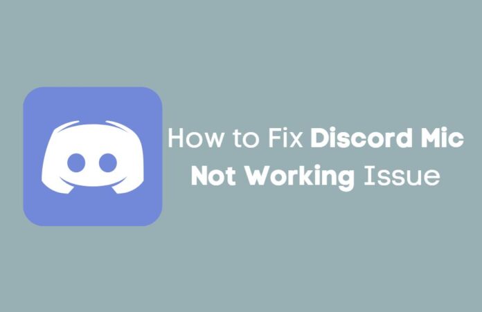 Discord Mic Not Working Issue Discord Mic Not Working Issue