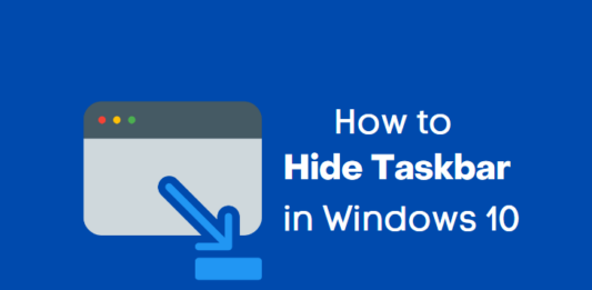 How to Hide Taskbar in Windows 10 How to Hide Taskbar in Windows 10