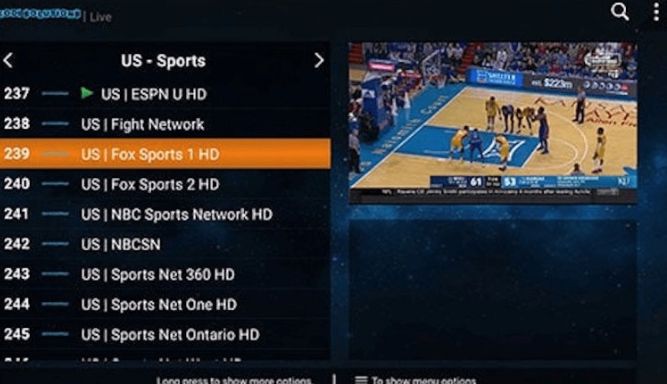 Kodi IPTV Add-on