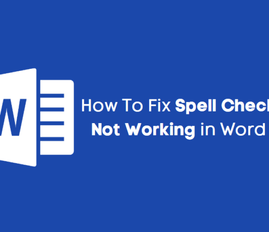 How To Fix Spell Check Not Working in Word Spell Check Not Working in Word