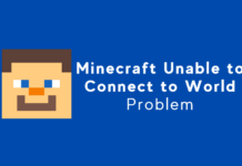 Fix Minecraft Unable to Connect to World Problem Minecraft Unable to Connect to World Problem