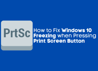 Fix: Windows 10 Freezing when Pressing Print Screen Button Windows 10 Freezing when Pressing Print Screen Button