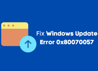 Fix Windows Update Error 0x80070057 Fix Windows Update Error 0x80070057