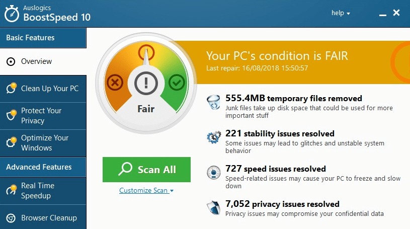 Auslogics Driver updater tool