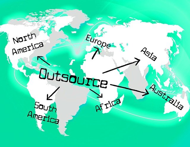 outsource, freelance, contractor