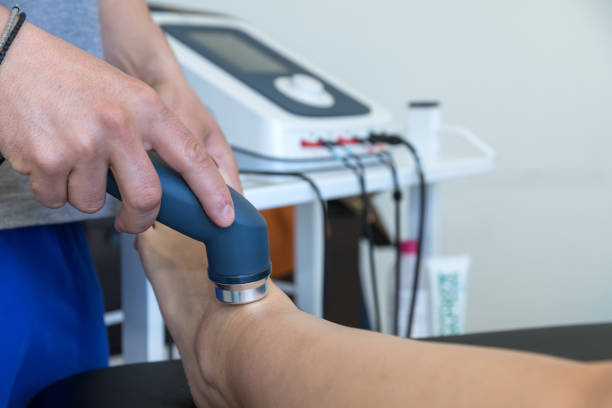 Electro stimulation used to treat pain,