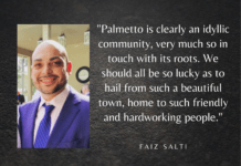 Faiz Salti Announces His Company, Florida Oil Corp, Has Taken Possession of a Palmetto, FL Gas Station