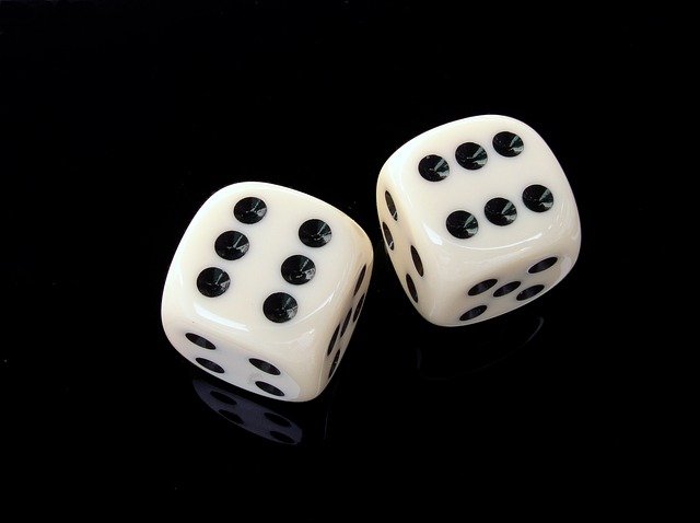 dice, six, gambling