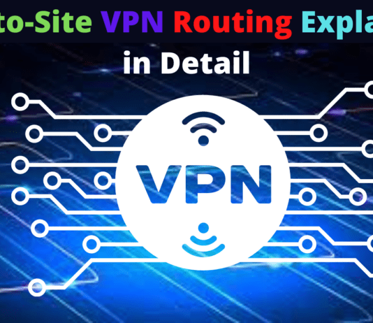 Site-to-Site VPN Routing Explained in Detail