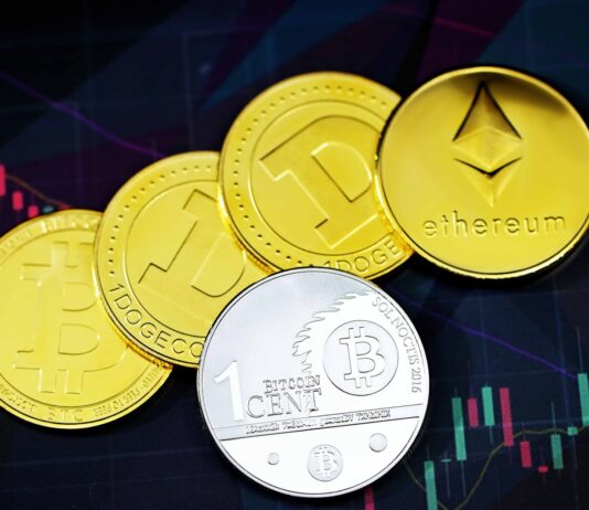 Best places to buy cryptocurrencies! gold round coins on purple surface