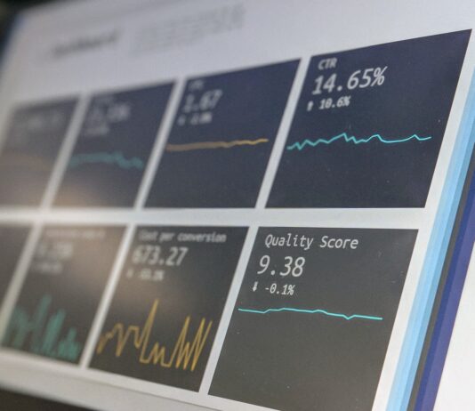 The Essential Guide to Increasing Sales turned on monitoring screen