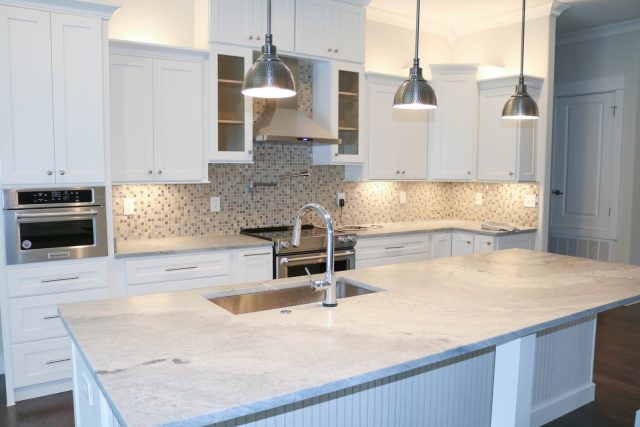 Photo by Joe Ciciarelli stainless steel faucet turned off