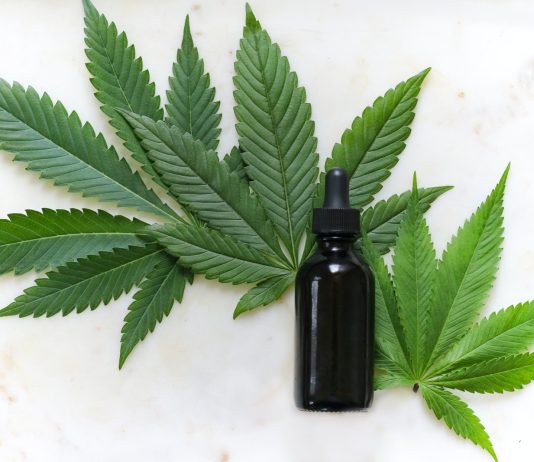 How CBDP Effects People green cannabis leaves and black glass drops bottle