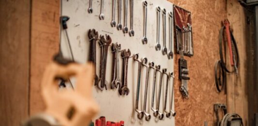 How to Dry Line a Garage brown and gray metal tools