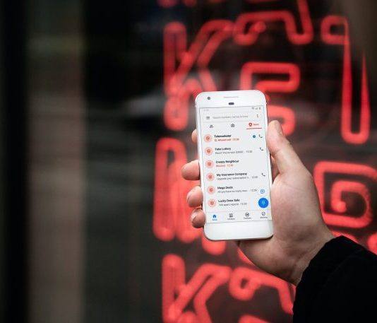 Mandatory Eat-and-Run Verification to Prevent Scams person holding white samsung galaxys 4