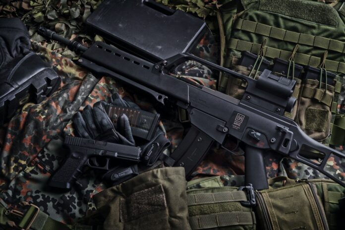Photo by Specna Arms black rifle