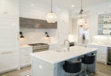 Quartz Countertops 101: How Are They Made? white kitchen room set