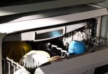 Are Pots Dishwasher Safe: 3 Ways to Wash Your Cookware blue and white cooking pot on stove