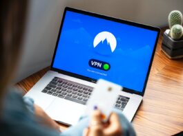 How to Run the LadderVPN App on Windows macbook pro on brown wooden table