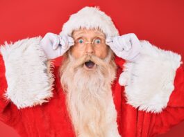 9 Mind-Blowing Christmas Gift ideas For Men That Are Proven Hits santa claus with red background