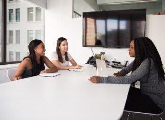 What Should You Know Before Hiring 3D Artists? three women sitting at the table