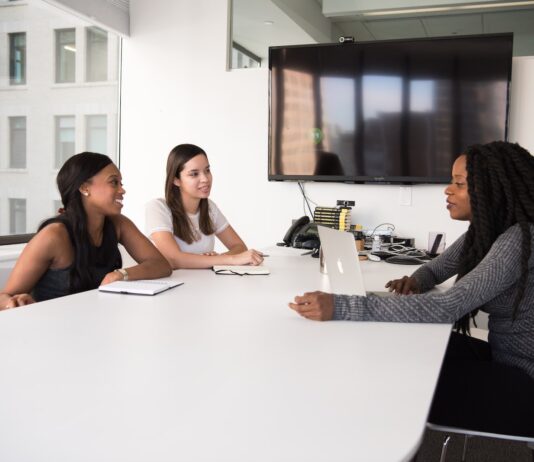 What Should You Know Before Hiring 3D Artists? three women sitting at the table