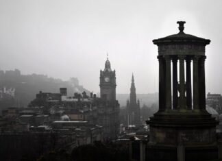 The Scottish Peerage – All about the lords Kostenlos Calton Hill Stock-Foto