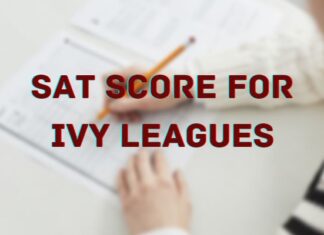 SAT Score for Ivy Leagues