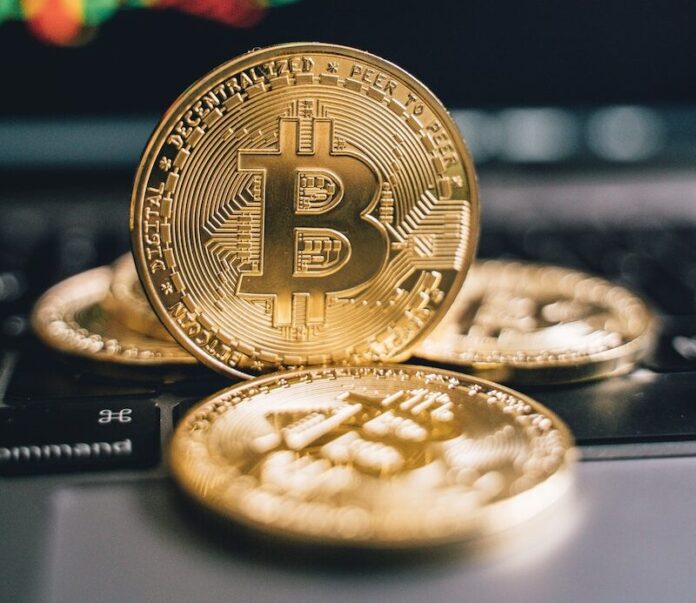 Photo by Alesia Kozik Pieces of Bitcoins on Bokeh Background
