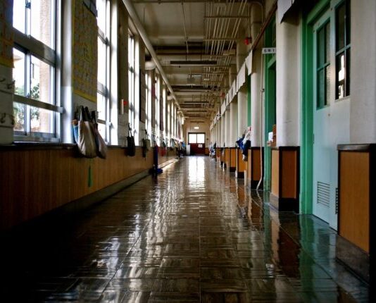 Ranking of Schools in Ontario empty building hallway