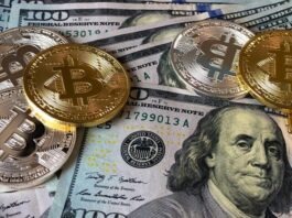 Is It Worth Investing $100 Into Bitcoin? Bitcoins and U.s Dollar Bills