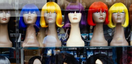 If Getting a Wig Is an Absolute Requirement for Us – Curlyme a bunch of wigs that are on display